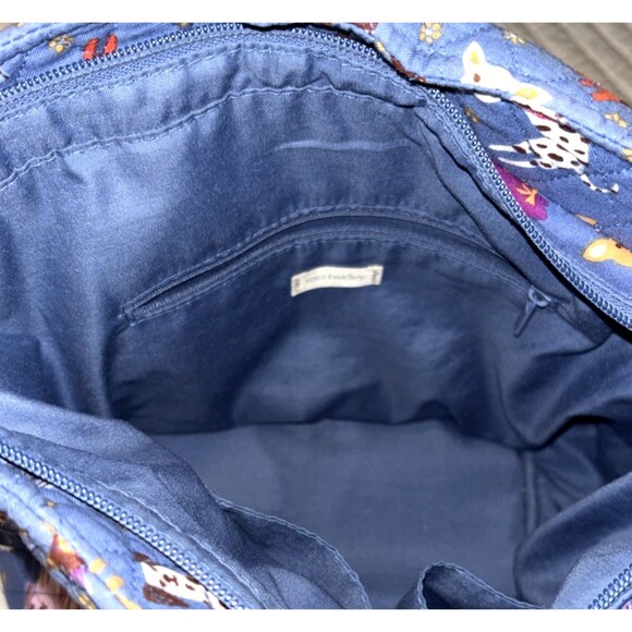 Vera Bradley Small East West Tote BARK PARK - Picture 4 of 5